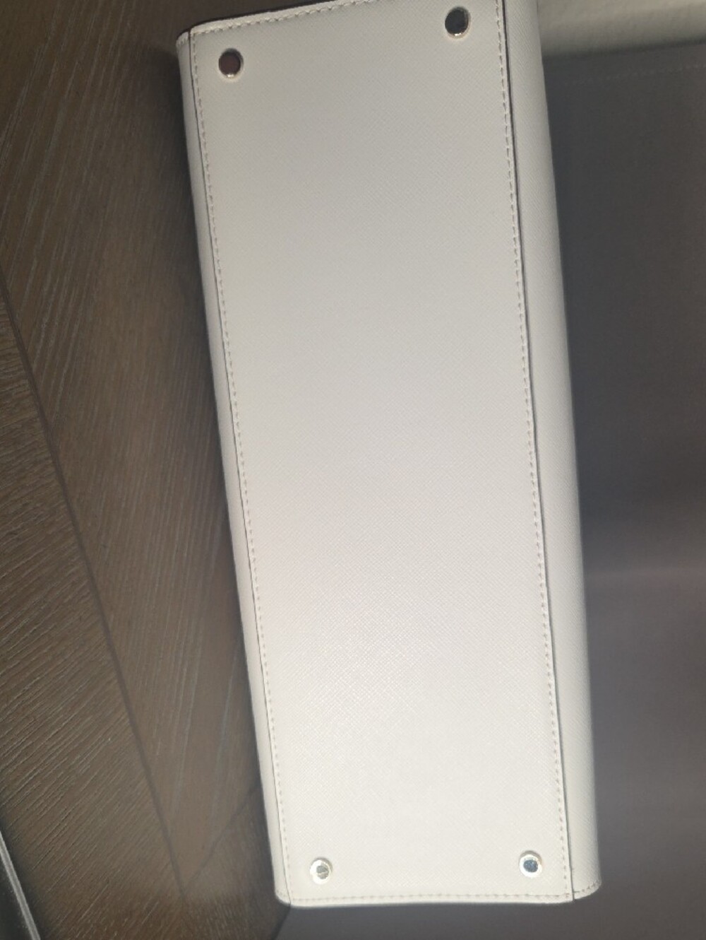 kate spade White Leather Top-Handle Satchel - Picture 5 of 11